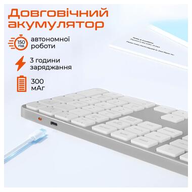 Клавиатура Meetion K230 Bluetooth/Wireless Black (MT-K230MW-A-RUA) фото №5