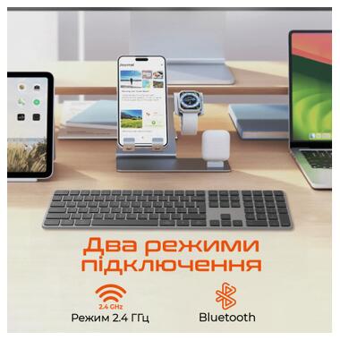 Клавиатура Meetion K230 Bluetooth/Wireless Black (MT-K230MW-A-RUA) фото №4