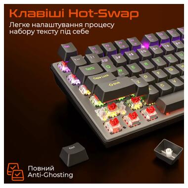 Клавиатура Meetion MK008 Pro USB Type-C Black (MT-MK008Pro-W-RUA) фото №4