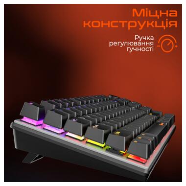 Клавиатура Meetion MK009 Pro Red Switch USB Type-C Black (MT-MK009Pro-W-RUA) фото №5
