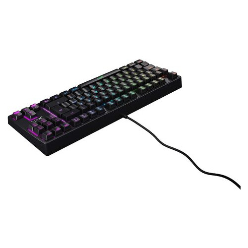 Клавіатура Xtrfy K4 TKL RGB Kailh Red Ukr-Ru, Black (XG-K4-RGB-TKL-R-UKR) фото №5