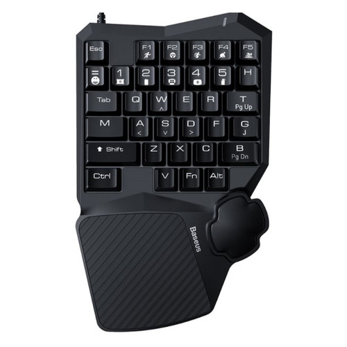 Игровая клавиатура Baseus GAMO One-Handed Gaming Keyboard Black GMGK01-01 фото №1