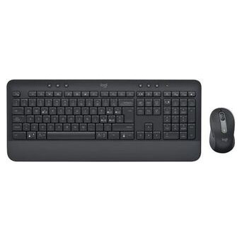 Комплект (клавіатура, миша) бездротовий Logitech MK650 Combo for Business Graphite (920-011004) фото №1