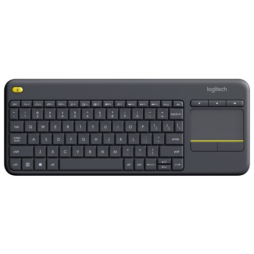 Клавіатура бездротова Logitech K400 Plus Black (920-007145) фото №1