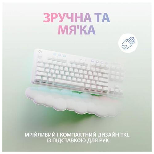 Клавіатура бездротова Logitech G715 Tactile (920-010465) White USB фото №8