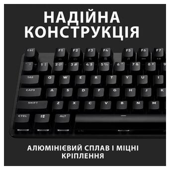 Клавіатура Logitech G413 TKL SE Corded Mechanical Gaming Keyboard Black (920-010446) фото №8