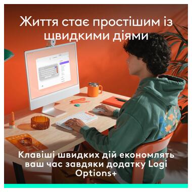 Клавиатура LOGITECH POP ICON KEYS - OFF WHITE - US INT'L (L920-013072) фото №7