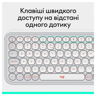 Клавиатура LOGITECH POP ICON KEYS - OFF WHITE - US INT'L (L920-013072) фото №9