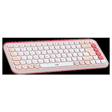 Клавиатура LOGITECH POP ICON KEYS - ROSE - US INT'L (L920-013073) фото №1