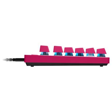 Клавиатура Logitech G PRO X TKL RAPID Wired Gaming Linear USB UA Magenta (920-013253) фото №4