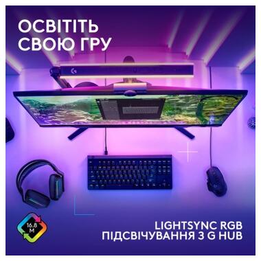 Клавиатура Logitech G515 TKL Cored GL Tactile RGB USB UA Black (920-014133) фото №6
