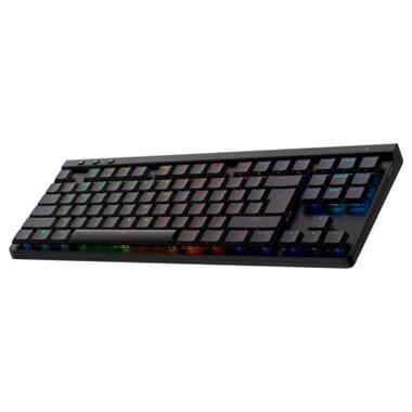Клавиатура Logitech G515 TKL Lightspeed GL Tactile RGB Wireless/Bluetooth/USB UA Black (920-014075) фото №1