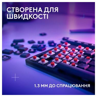 Клавиатура Logitech G515 TKL Lightspeed GL Tactile RGB Wireless/Bluetooth/USB UA Black (920-014075) фото №3