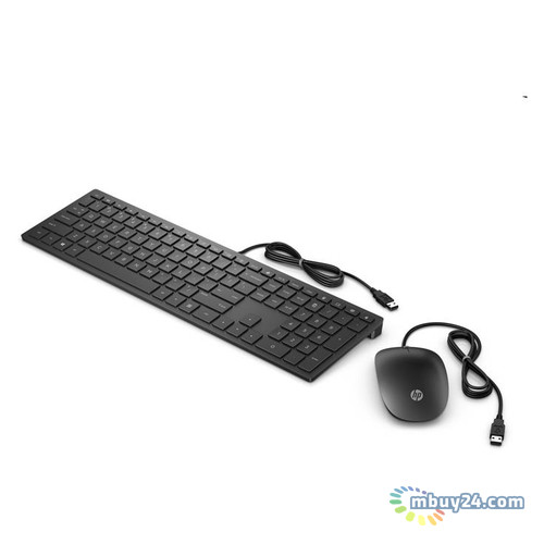 Комплект проводной HP Pavilion Keyboard and Mouse 400 (4CE97AA) фото №2
