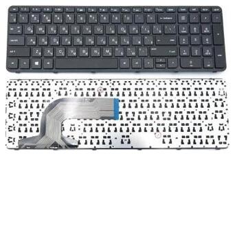 Клавіатура ноутбука HP Pavilion 15-E/15-N/Probook 250/255 G3 біла з білою рамкою R. фото №1