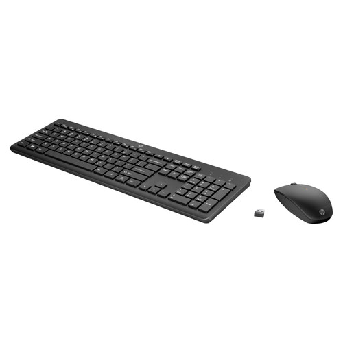 Комплект бездротової HP 230 Wireless Mouse and Keyboard Combo чорний (18H24AA) фото №2