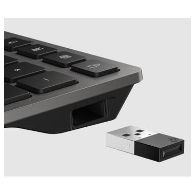 Клавіатура HP 720 Multi-Device Rechargeable Wireless/Bluetooth UA Black (9T5B1AA) фото №9