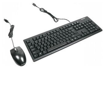 Комплект (клавіатура, миша) A4Tech KRS-8372 Black (218727) фото №2
