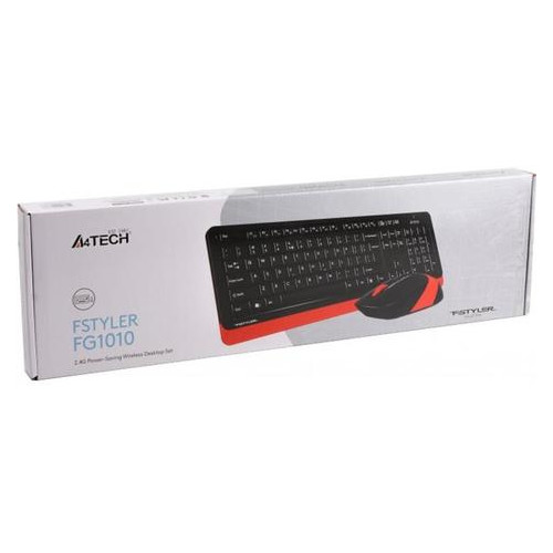 Комплект (клавіатура, миша) бездротовий A4Tech Bloody FG1010 Orange USB фото №5