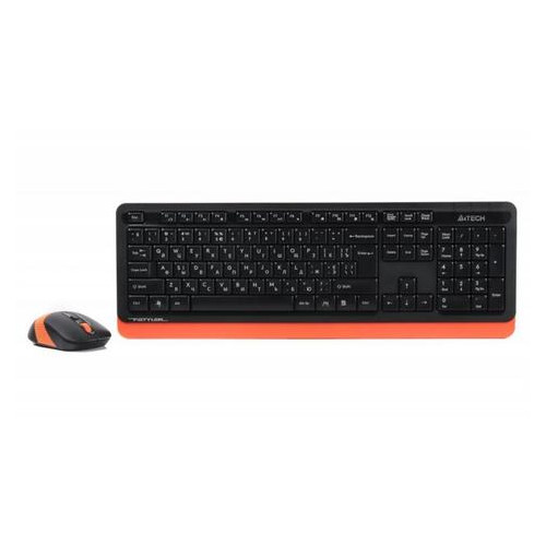 Комплект (клавіатура, миша) бездротовий A4Tech Bloody FG1010 Orange USB фото №2