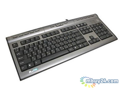 Клавиатура A4 KL-7MUU USB Silver/Grey