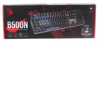 Клавіатура A4Tech Bloody B500N Grey фото №5