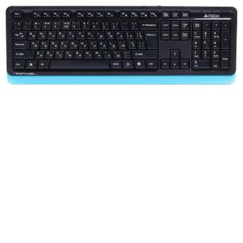 Клавіатура A4Tech Fstyler FX10 Blue USB фото №1