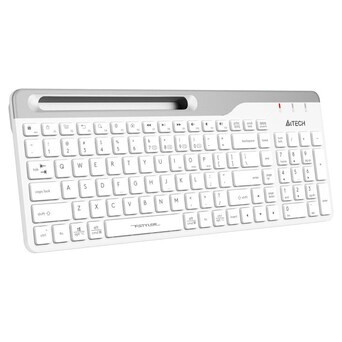 Клавіатура A4Tech FBK25 Wireless White фото №2