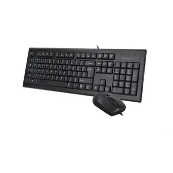 Комплект (клавіатура, миша)  A4Tech KR-8572S Black фото №3