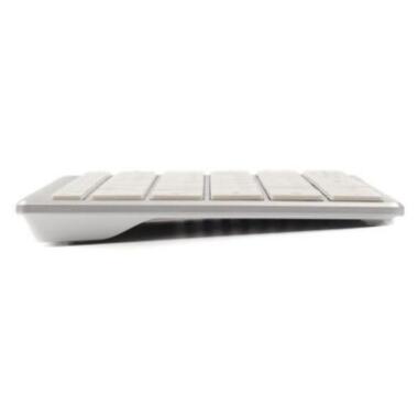 Клавiатура A4Tech FBX51C Wireless/Bluetooth White (FBX51C White) фото №3