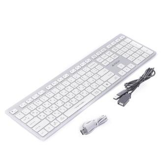 Клавіатура A4Tech FBX50C White фото №2