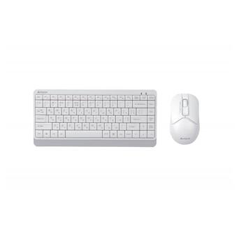 Комплект (клавіатура, миша) бездротовий A4Tech FG1112 White USB фото №1