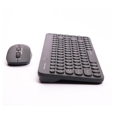 Комплект (клавиатура, мышь) беспроводной A4Tech FG3200 Air2 Grey фото №4