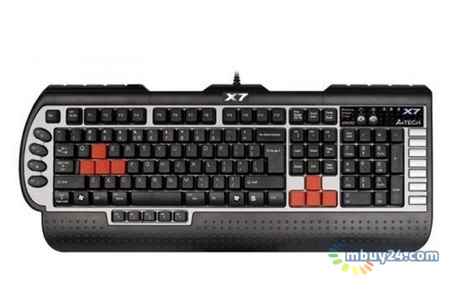 Клавиатура A4 X7-G800V Gaming USB Black