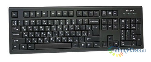 Клавіатура A4Tech KR-85 Black USB фото №1