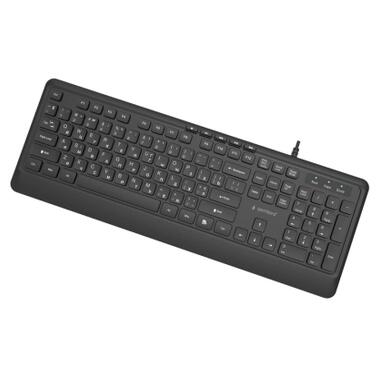 Клавиатура Gembird Slim Multimedia USB Black (KB-MCH-05-CYRL) фото №5