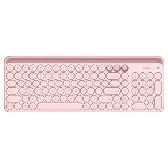 Бездротова Bluetooth-клавіатура Xiaomi MiiiW (MWBK01) Pink фото №1