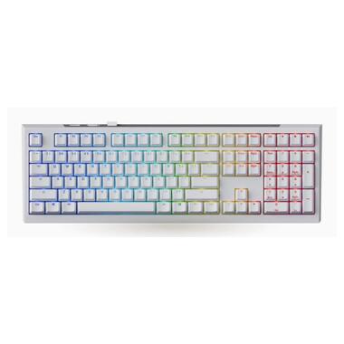 Клавиатура Ducky One X Magnetic Switch Wireless UA White (ON2408AST3-DAUSPDOECL2WW1) фото №1