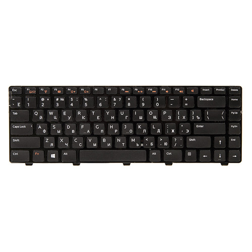 Клавіатура для ноутбука DELL Inspiron N4110 чорний, чорний кадр фото №1