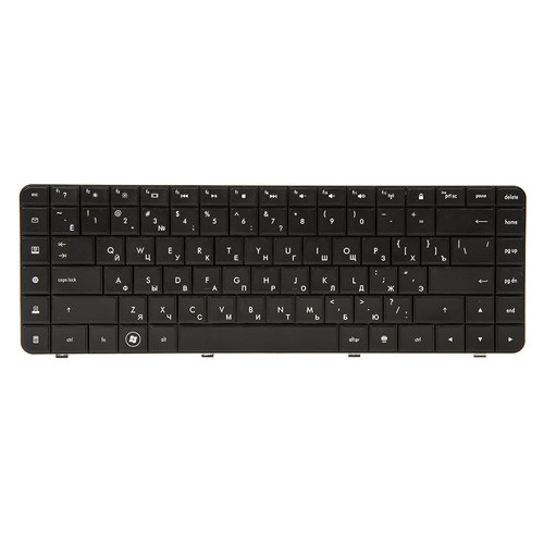 Клавіатура для ноутбука HP Presario CQ56, CQ62, G56 чорний, чорний кадр фото №1