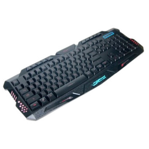 Клавіатура професійна ігрова M200P з підсвічуванням провідна мембранна чорний (M200P_352) фото №3
