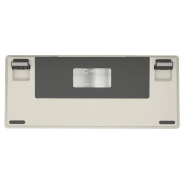 Клавіатура Lorgar KBP7075W Pro RGB Wireless/Bluetooth/USB UA Beige (LRG-KBP7075W-RT-US) фото №8