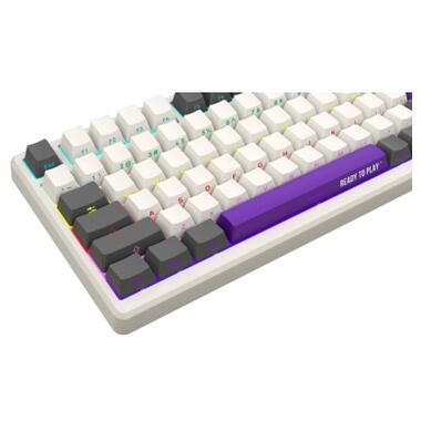 Клавіатура Lorgar KBP7075W Pro RGB Wireless/Bluetooth/USB UA Beige (LRG-KBP7075W-RT-US) фото №5