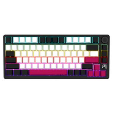 Клавіатура Lorgar KBP7075W Pro RGB Wireless/Bluetooth/USB UA Black/red (LRG-KBP7075W-BK-US) фото №2