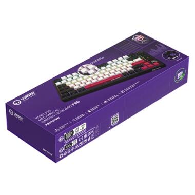 Клавіатура Lorgar KBP7075W Pro RGB Wireless/Bluetooth/USB UA Black/red (LRG-KBP7075W-BK-US) фото №10