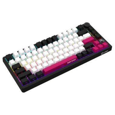 Клавіатура Lorgar KBP7075W Pro RGB Wireless/Bluetooth/USB UA Black/red (LRG-KBP7075W-BK-US) фото №5