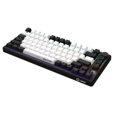 Клавіатура Lorgar KBP7075W Pro RGB Wireless/Bluetooth/USB UA Black/red (LRG-KBP7075W-BK-US) фото №4