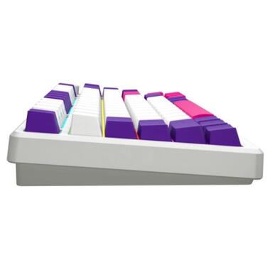 Клавіатура Lorgar KBP7075W Pro RGB Wireless/Bluetooth/USB UA White (LRG-KBP7075W-WH-US) фото №7