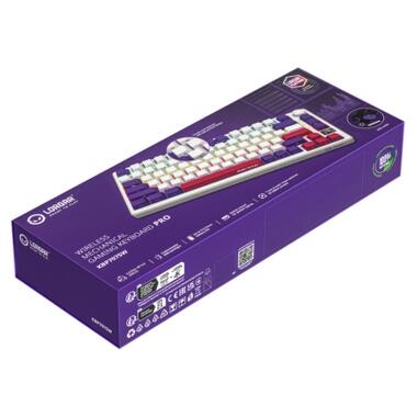 Клавіатура Lorgar KBP7075W Pro RGB Wireless/Bluetooth/USB UA White (LRG-KBP7075W-WH-US) фото №9