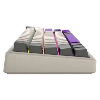 Клавіатура Lorgar KBP70MW Pro RGB Wireless/Bluetooth/USB UA Beige (LRG-KBP70MW-RT-US) фото №7